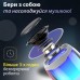 Портативная мини колонка с подсветкой Белый 8893AW