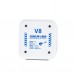 Колонка портативная V8 BT/TF/USB/TWS 10 вт белая V8W