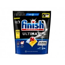 Капсулы для мытья посуды Finish Ultimate All in 1 100 шт, таблетки-капсулы для посудомоечной машины, мощное очищение Капсулы для мытья посуды Finish Ultimate All in 1 100 шт, таблетки-капсулы для посудомоечной машины, мощное очищение