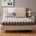 Комплект трикотажный простыня на резинке 180*200 см с наволочками checkered 004-107-18-48-3-3