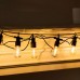 Гирлянда уличная в стиле ретро светодиодная желтая S14 на 10 LED ламп длиной 5 метров S14Y