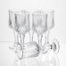 Набор рюмок на ножке Vintage Crystal для крепких напитков 6 штук 50 мл Yiwu HP-34-75