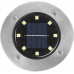 Уличный светильник грунтовой 8 LED с солнечной панелью 4 штуки в наборе автономный фонарь для сада светодиодный HP-L-1
