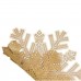 Коврик для сервировки стола Snowflake 38 см, золото HP-36327-13