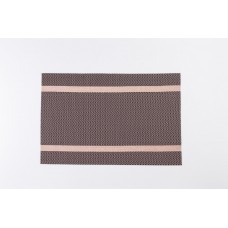 Салфетка сервировочная на стол 45×30 (см) прямоугольная Коричневый HP-35-16BR