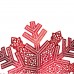 Коврик для сервировки стола Snowflake 38 см, красное золото HP-36327-14