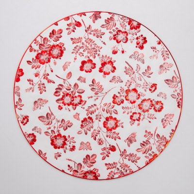 Коврик для сервировки стола Flowers 38 см, красное золото HP-36327-12R