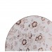 Коврик для сервировки стола Flowers 38 см, бронза HP-36327-12BR