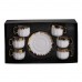 Чайный сервиз на 6 персон фарфоровый Golden Eye 80 мл Yiwu J2458