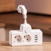 Сетевой фильтр на 2 евро розетки с 2 USB и 2 Type-C белый HP-5-17