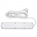 Сетевой фильтр-удлинитель 5 розеток 3xUSB-A 1xUSB-C 5м белый HP-5-43