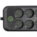 Сетевой фильтр-удлинитель 6 розеток 4 USB-A + 2USB Type-C 5м HP-5-54