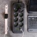 Сетевой фильтр 4.8 м удлинитель на 8 розеток с 3 USB 1 Type-C и кнопкой отключения F20U Белый HP-5-30