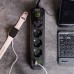 Сетевой фильтр 4.35 м удлинитель на 4 розетки с 3 USB 1 Type-C и кнопкой отключения HP-5-14