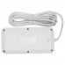 Сетевой фильтр-удлинитель 5 розеток 4xUSB-A 1xUSB-C 3м белая HP-5-49