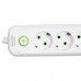 Сетевой фильтр-удлинитель 4 розетки 3xUSB-A 1xUSB-C 3м белый HP-5-37