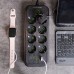Сетевой фильтр 2.8 м удлинитель на 8 розеток с 3 USB 1 Type-C и кнопкой отключения F20U Черный HP-5-28