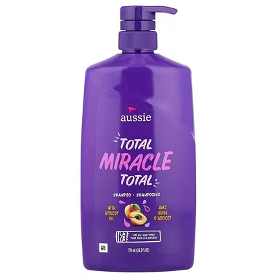 Шампунь с абрикосовым маслом Aussie Total Miracle, для всех типов волос 778 мл