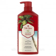 Шампунь и кондиционер 2 в 1 Old Spice Fiji Shampoo & Conditioner для мужчин, аромат кокоса и тропического дерева, 650 мл