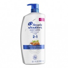 Шампунь 2в1 Head & Shoulders Dry Scalp Care 950 мл USA – против перхоти, увлажнение и уход для сухой кожи головы