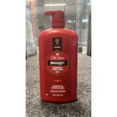 Шампунь и кондиционер 2 в 1 Old Spice Swagger для мужчин, с ароматом кедра и лайма, 865 мл (США)
