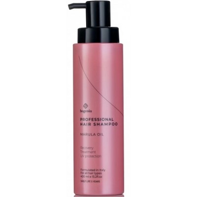 Шампунь Bogenia Professional Marula Oil 400 мл - увлажнение, питание и блеск волос