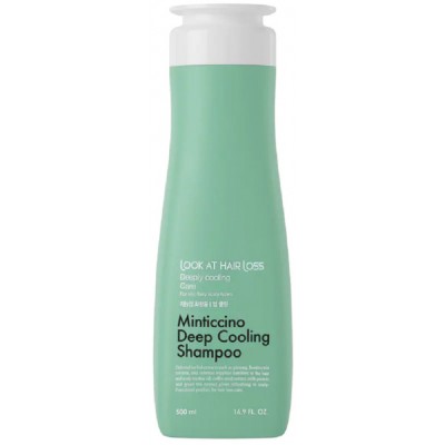 Шампунь освежающий для жирных волос Daeng Gi Meo Ri Look At Hair Loss Minticcino Deep Cooling 500 мл