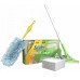 Набор 2в1 Swiffer Trap + Lock: швабра для сухой уборки + 8 сухих салфеток и щетка для удаления пыли