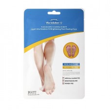Пилинг-носочки для ног Jigott Vita Solution 12 Brightening Foot Peeling Pack 2 шт х 15 мл