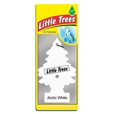 Ароматизатор воздуха для автомобилей LITTLE TREES Елка Белый лед