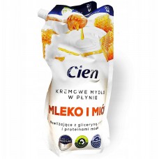 Мило жидкое Cien mydlo do rak mleko & miod 1 л. запаска (12)