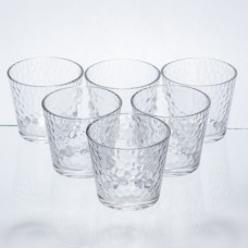 Набор стаканов для напитков Textured Tumbler 6 штук по 140 мл HP-17-17
