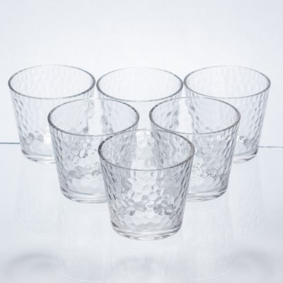 Набор стаканов для напитков Textured Tumbler 6 штук по 140 мл HP-17-17