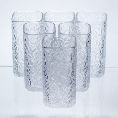 Набор стаканов для напитков Matrix Glass 6 штук по 245 мл HP-17-46
