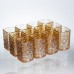 Набор стаканов для напитков Matrix Glass 12 штук по 195 мл коричневый HP-17-44 Набор стаканов для напитков Matrix Glass 12 штук по 195 мл коричневый HP-17-44