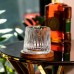 Стакан для виски Dof 300 мл Jiga Rotating Rocks glass с бамбуковой подставкой HP1601