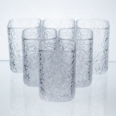 Набор стаканов для напитков Matrix Glass 6 штук по 195 мл HP-17-42