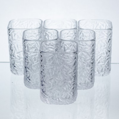Набор стаканов для напитков Matrix Glass 6 штук по 195 мл HP-17-42