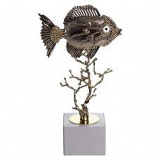 Декоративная фигурка Gold Fish 16x8x30 см металлическая HP-7-18