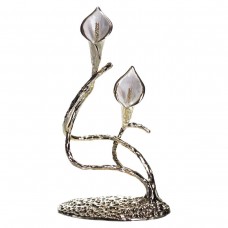 Декоративная фигурка Calla Lilies 14х8х25 см металлическая HP-7-19
