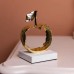 Декоративная фигурка Apple 11х10х18 см металлическая HP-7-13
