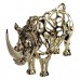 Декоративная фигурка Rhinoceros 23х6х10 см металлическая HP-7-22