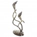 Декоративная фигурка Calla Lilies 14х8х25 см металлическая HP-7-19