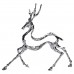 Декоративная фигурка Reindeer 30х8х29 см металлическая HP-7-9