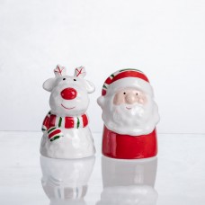 Набор для специй из фарфора New Year 2 баночки по 100 мл CR-1-36