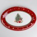 Блюдо сервировочное Christmas овальное фарфоровое 30,5 см Yiwu HP-SDHK-42 Блюдо сервировочное Christmas овальное фарфоровое 30,5 см Yiwu HP-SDHK-42
