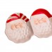 Блюдо сервировочное новогоднее для закусок Santa Claus 33.5×12.5 (см) из фарфора CR-1-33