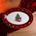 Блюдо сервировочное Christmas овальное фарфоровое 30,5 см Yiwu HP-SDHK-42