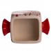 Конфетница новогодняя фарфоровая 24×11.5×8 (см) CR-1-22