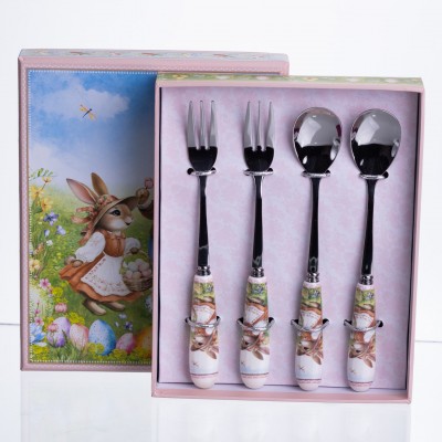Набор столовых приборов Rabbit Family 4 предмета на 2 персоны HP-7323-12